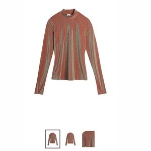 NEW M Missoni mock turtleneck sweater / top / jumper